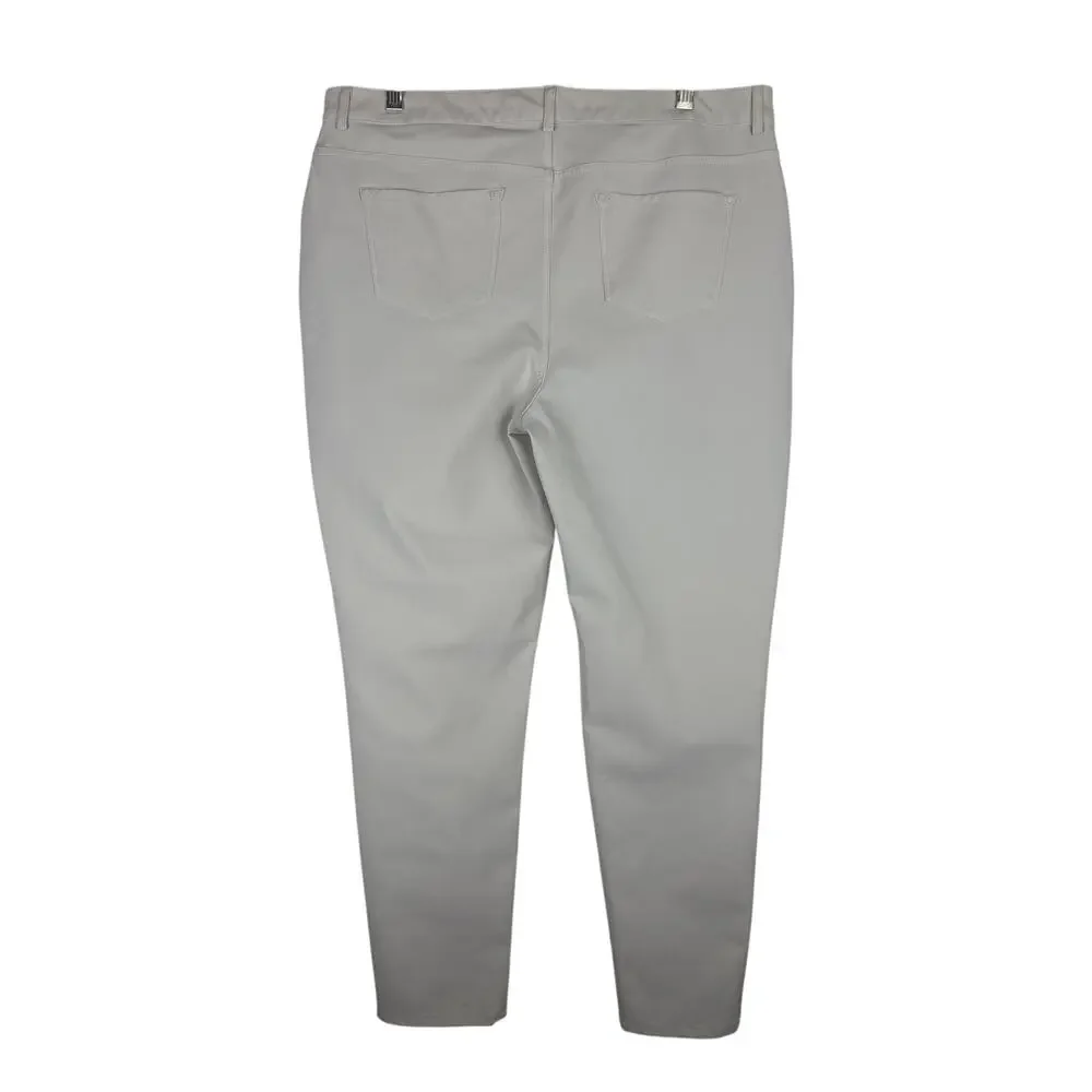 Chico’s Off White Dress Pants Trousers Straight Leg Size 14R